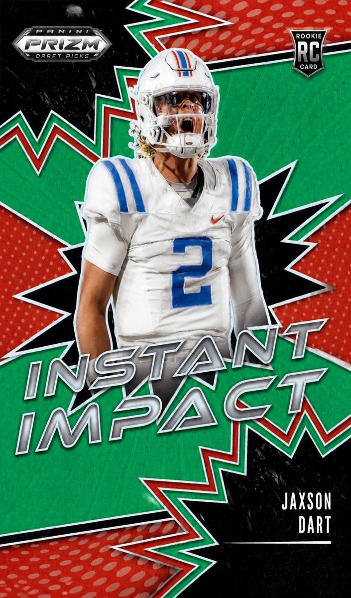 2025 Panini Prizm Draft Picks Football Green Jaxson Dart #II-JDT