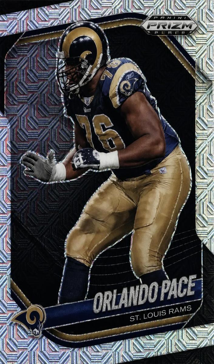 2025 Panini Prizm Black Football Mojo Orlando Pace #141