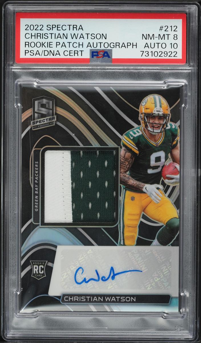 2022 Panini Spectra Football Christian Watson #212