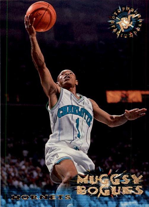 1995 Topps Stadium Club Basketball Muggsy Bogues #65