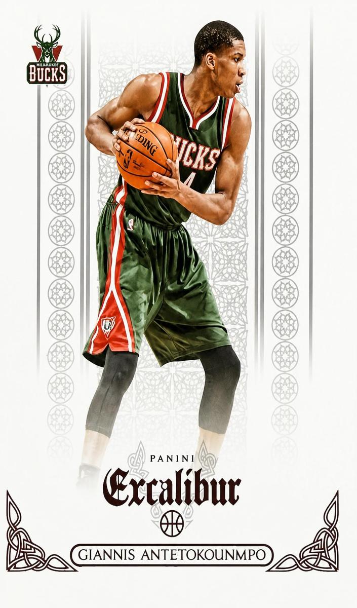 2014 Panini Excalibur Basketball Giannis Antetokounmpo #12
