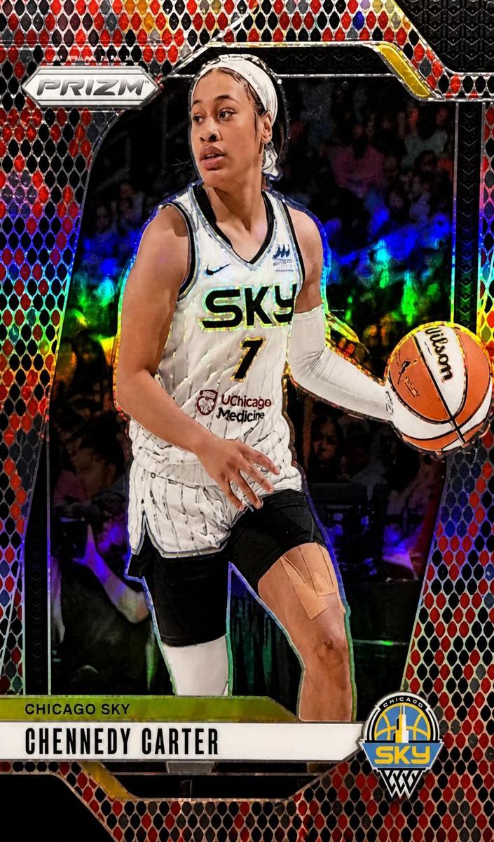 2024 Panini Prizm WNBA Basketball Snake Skin Chennedy Carter #66
