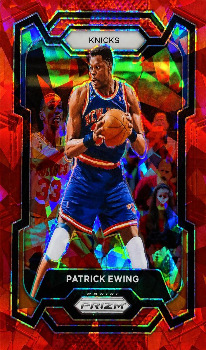 2023 Panini Prizm Basketball Red Ice Patrick Ewing #188