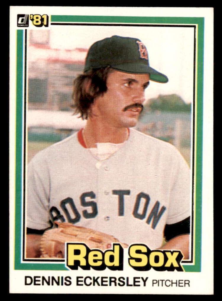 1981 Donruss Baseball Dennis Eckersley #96