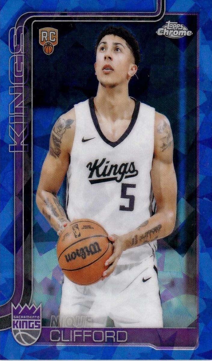 2025 Topps Chrome Sapphire Basketball Nique Clifford #274