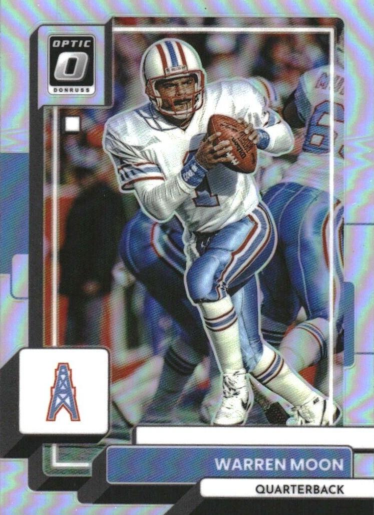 2022 Donruss Optic Football Holo Warren Moon #81