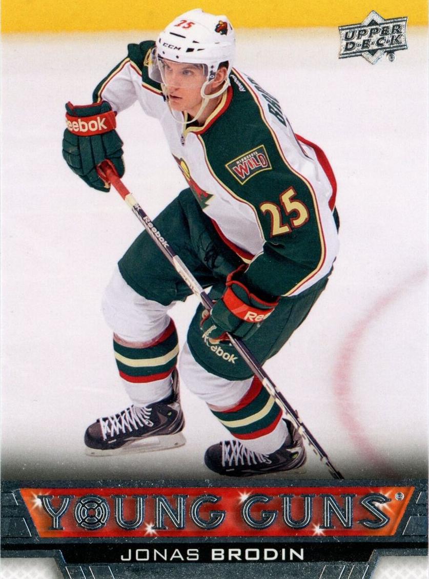 2013 Upper Deck Hockey Jonas Brodin #234 PSA 9