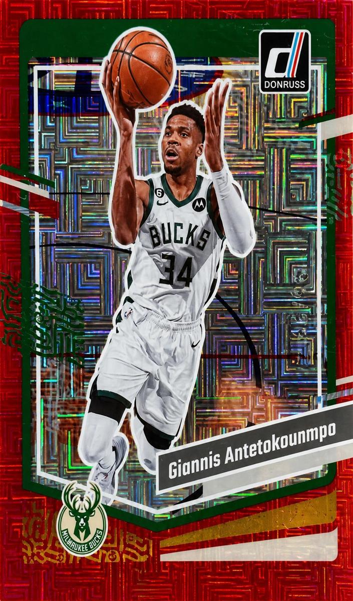 2023 Panini Donruss Basketball Choice Red Giannis Antetokounmpo #188