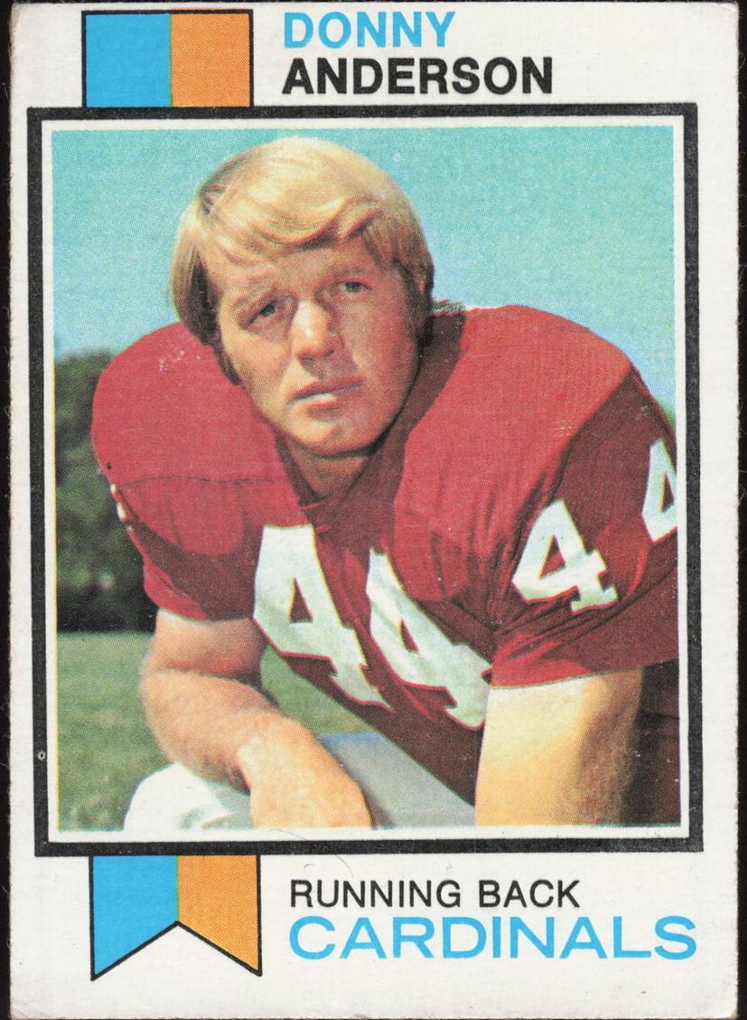 1973 Topps Football Donny Anderson #485 PSA 9