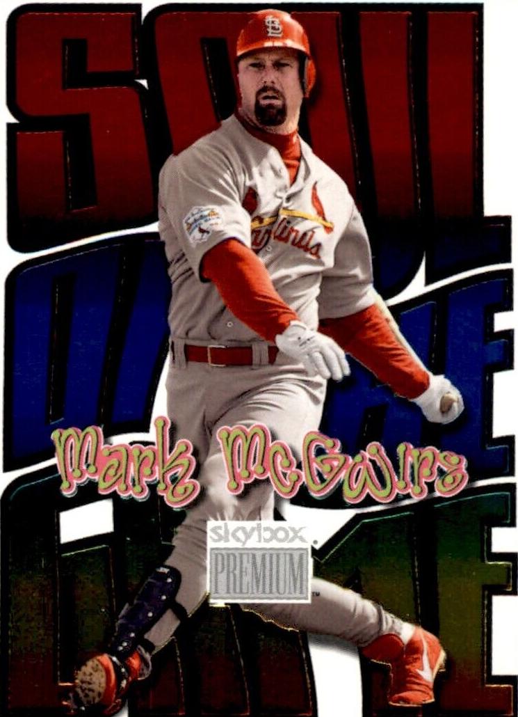1999 Skybox Premium Baseball Mark McGwire #8SG
