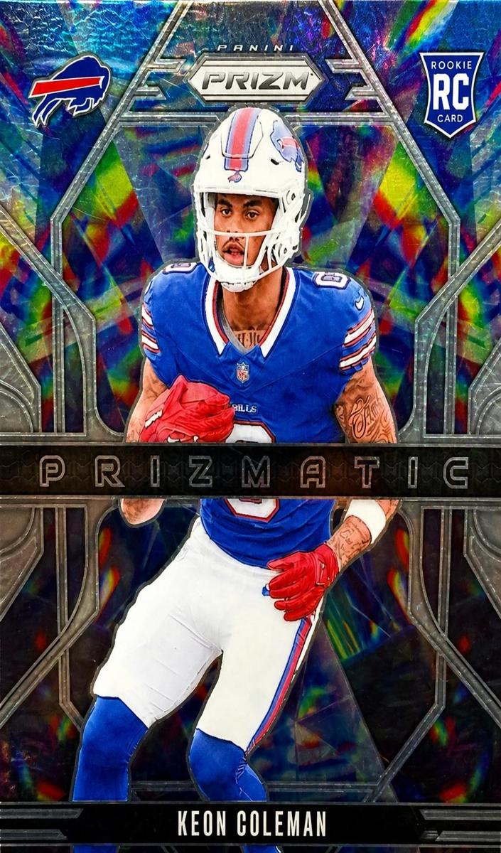 2024 Panini Prizm Football Silver Keon Coleman #15 PSA 10