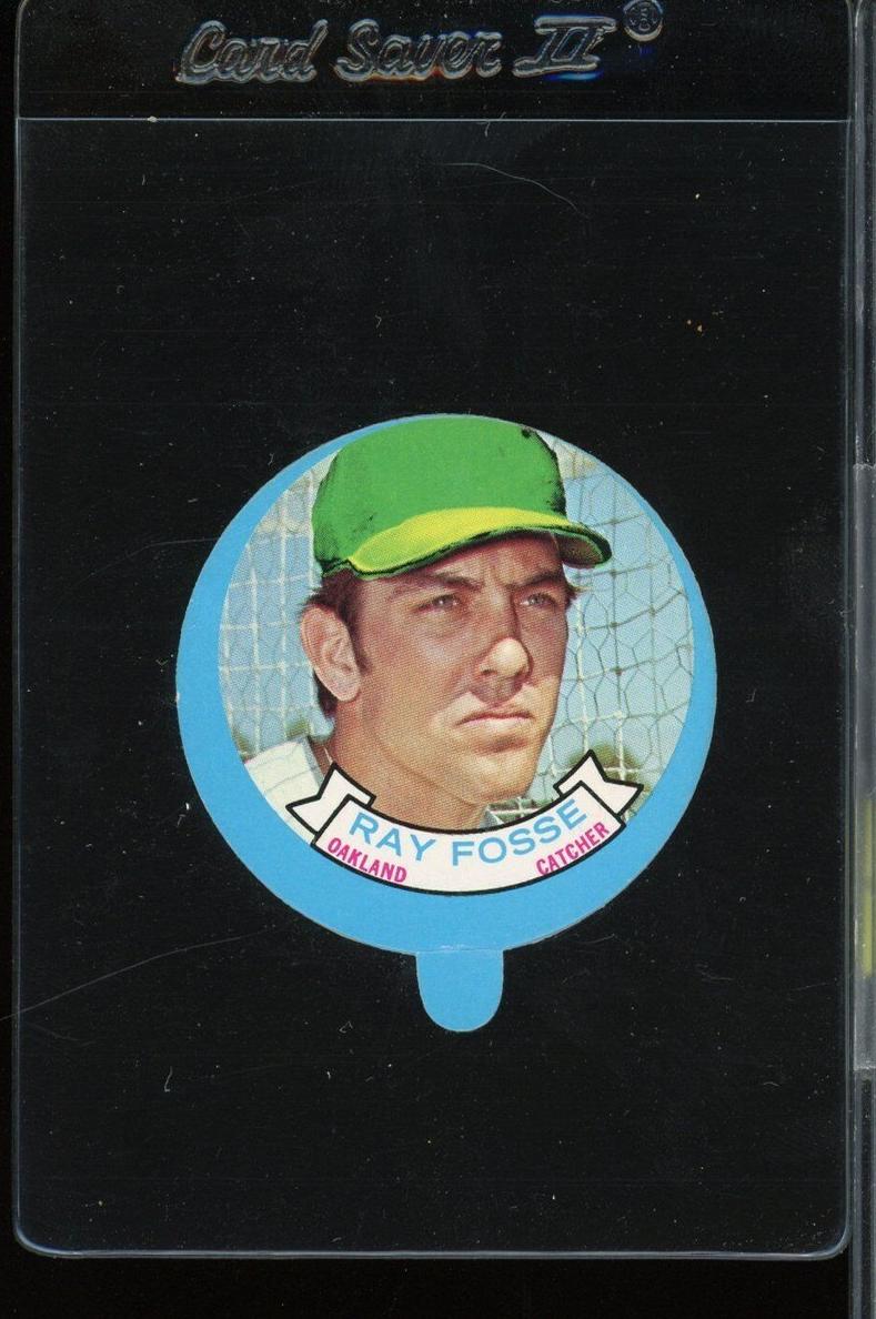 1973 Topps Candy Lids Baseball Ray Fosse #NNO PSA 5