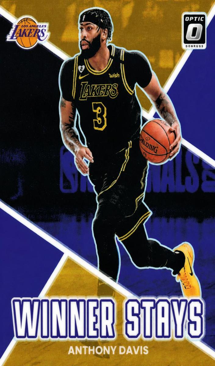 2022 Donruss Optic Basketball Anthony Davis #8 PSA 8
