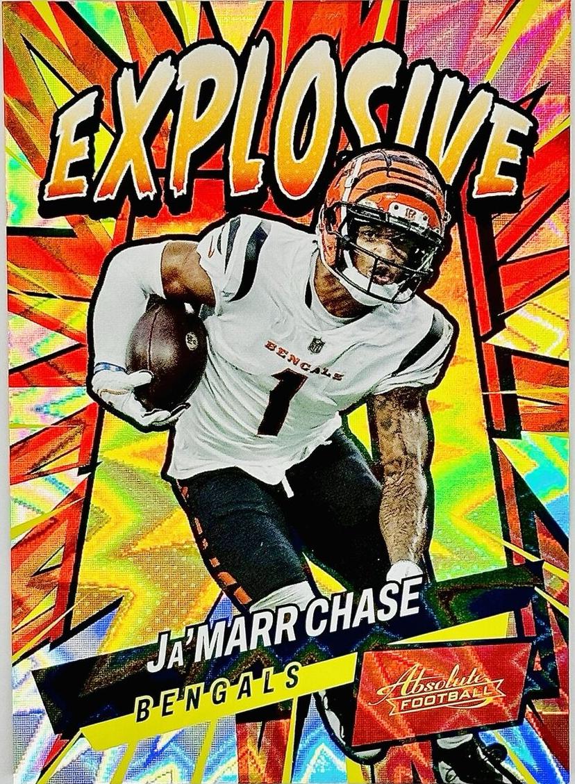 2022 Panini Absolute Football Ja'Marr Chase #E26