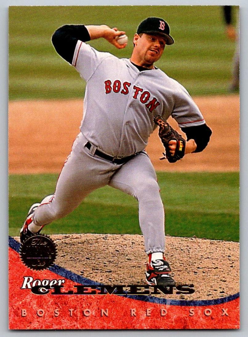 1994 Leaf Baseball Roger Clemens #255 PSA 9