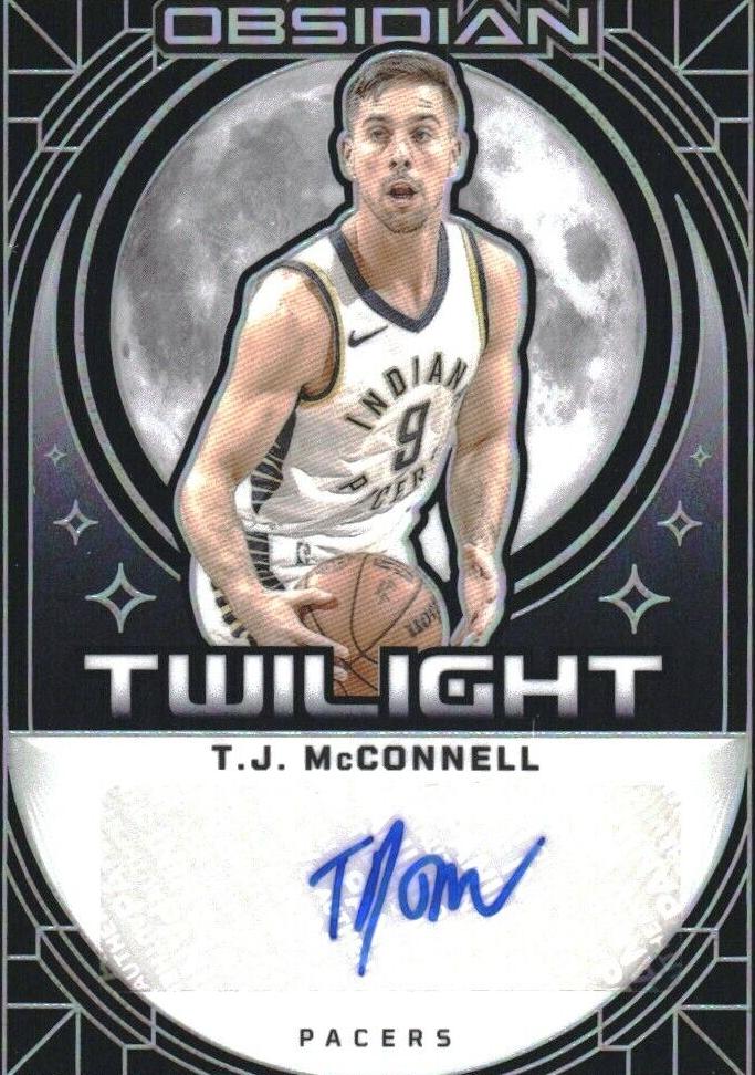 2023 Panini Obsidian Basketball T.J. McConnell #TS-MCC