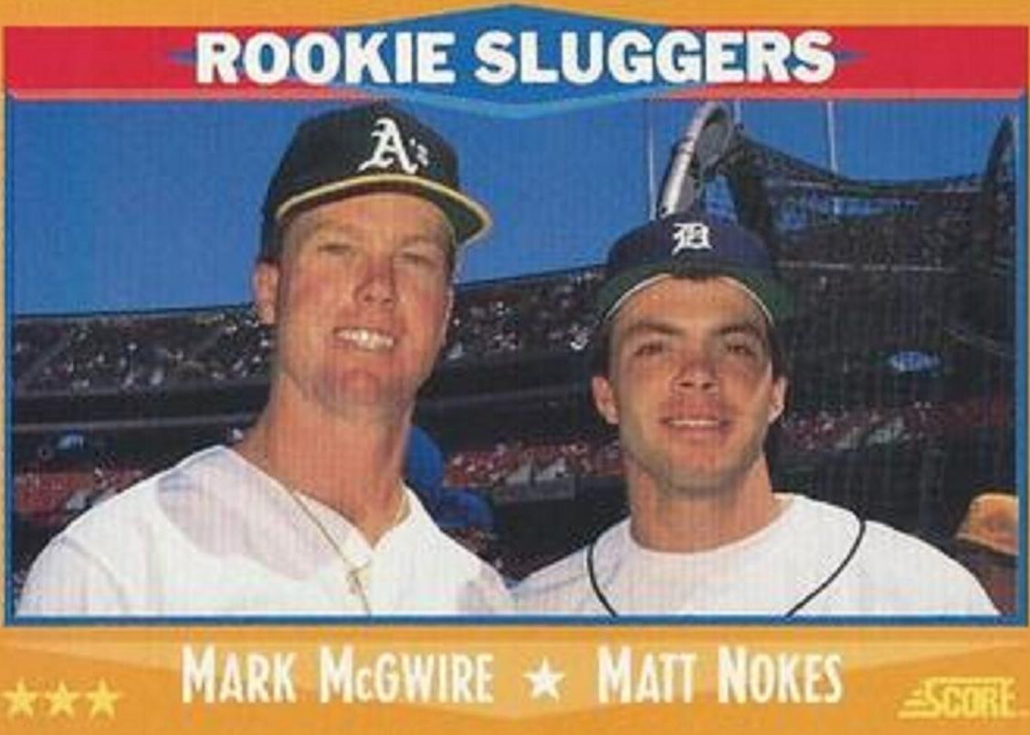 1988 Score Baseball Mark McGwire #648 PSA 9