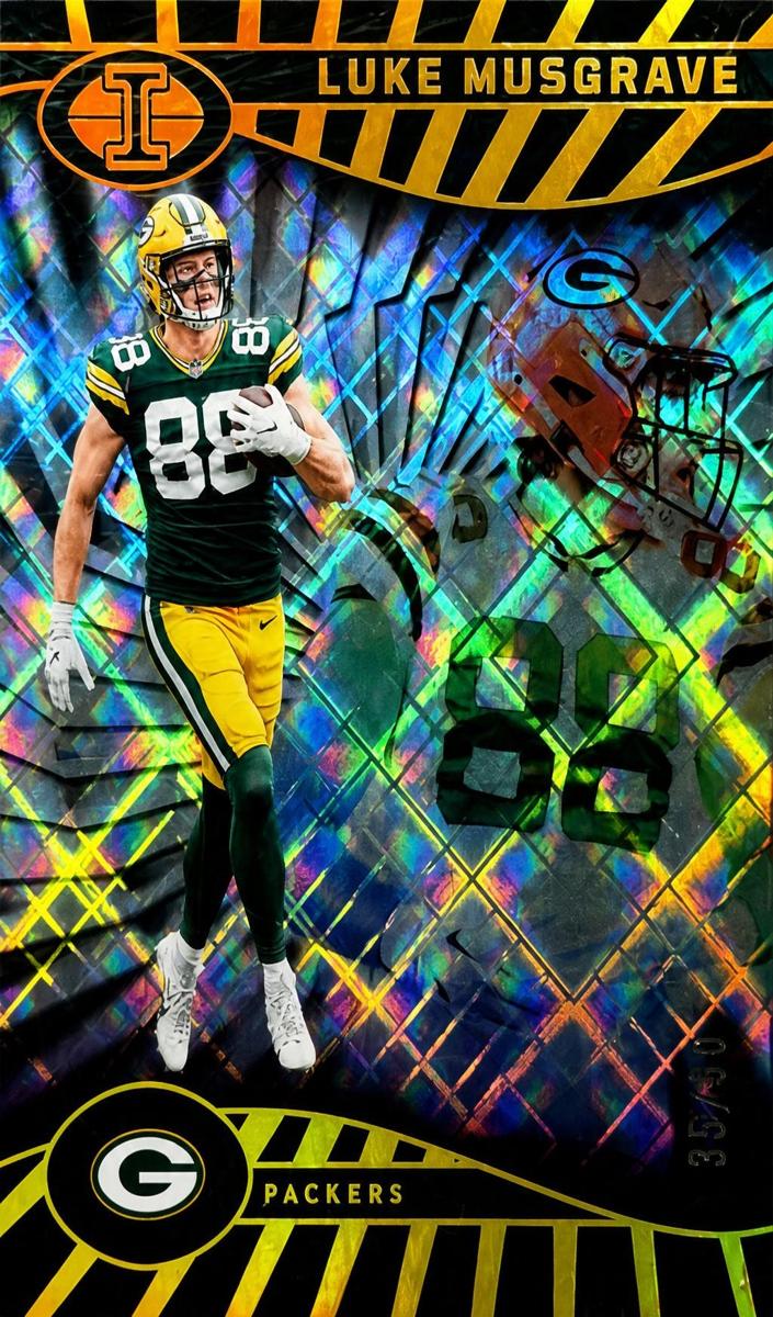 2024 Panini Illusions Football Diamond Trophy Collection Luke Musgrave #31