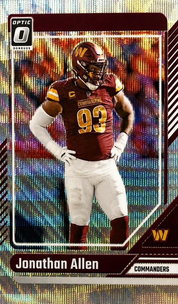 2024 Donruss Optic Football Wave Jonathan Allen #200
