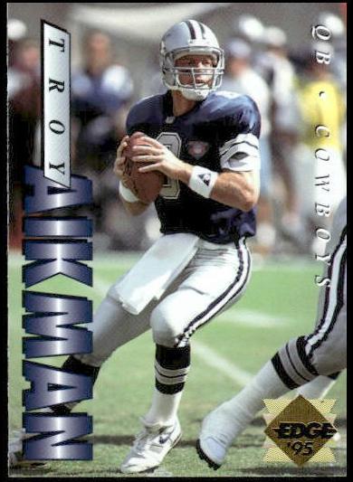 1995 Collector's Edge Football Troy Aikman #50 PSA 8.5
