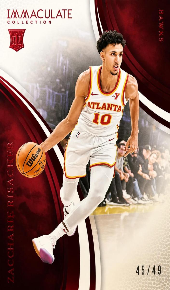 2024 Panini Immaculate Collection Basketball Red Zaccharie Risacher #78
