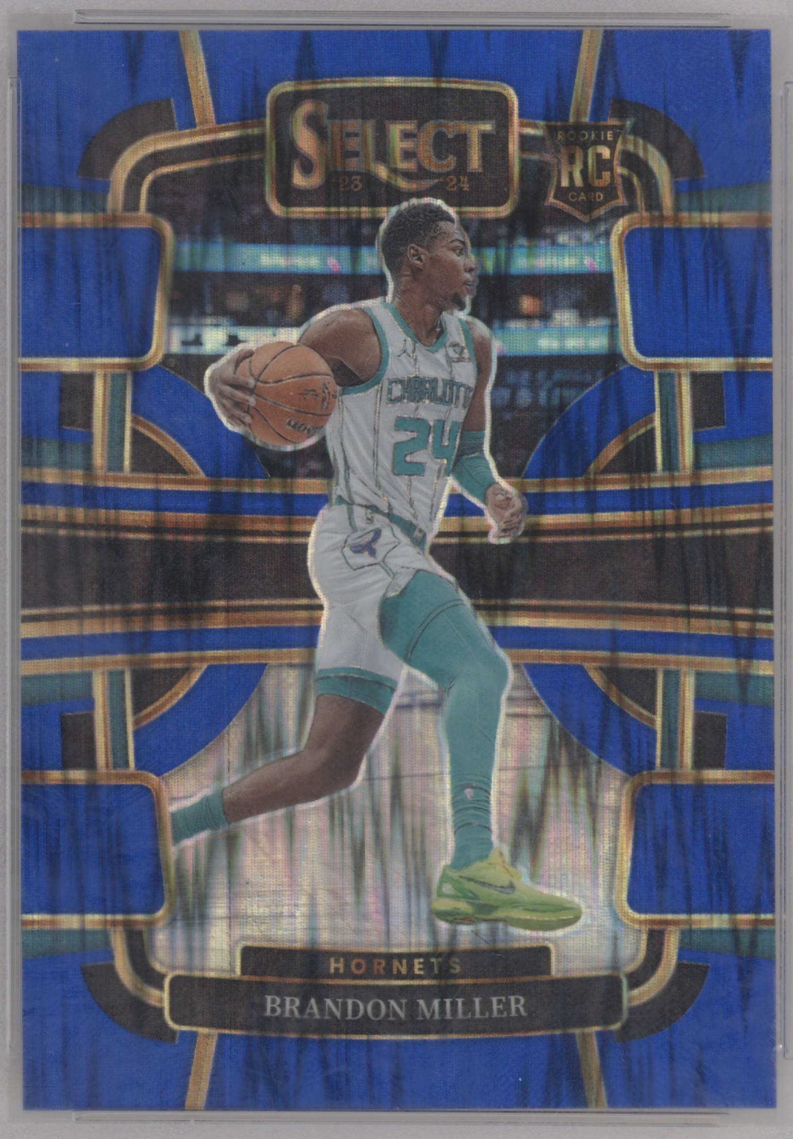 2023 Panini Select Basketball Blue Flash Brandon Miller #80