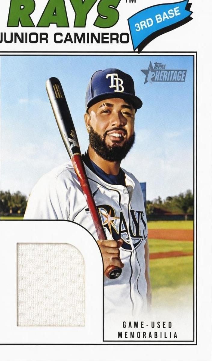 2026 Topps Heritage Baseball Junior Caminero #ROR-JC