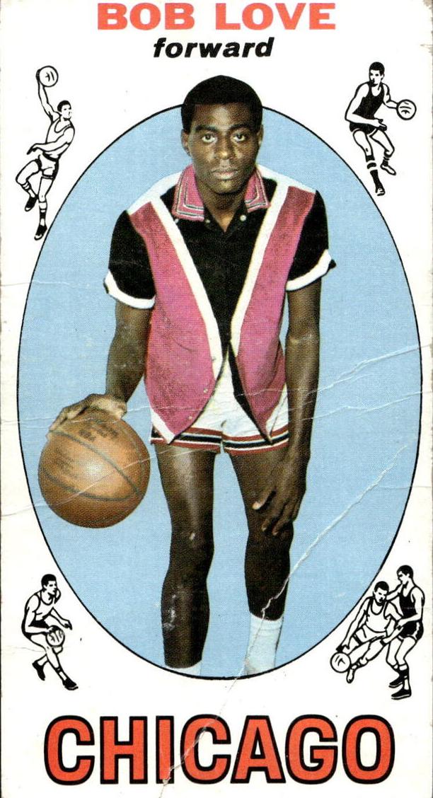 1969 Topps Basketball Bob Love #78