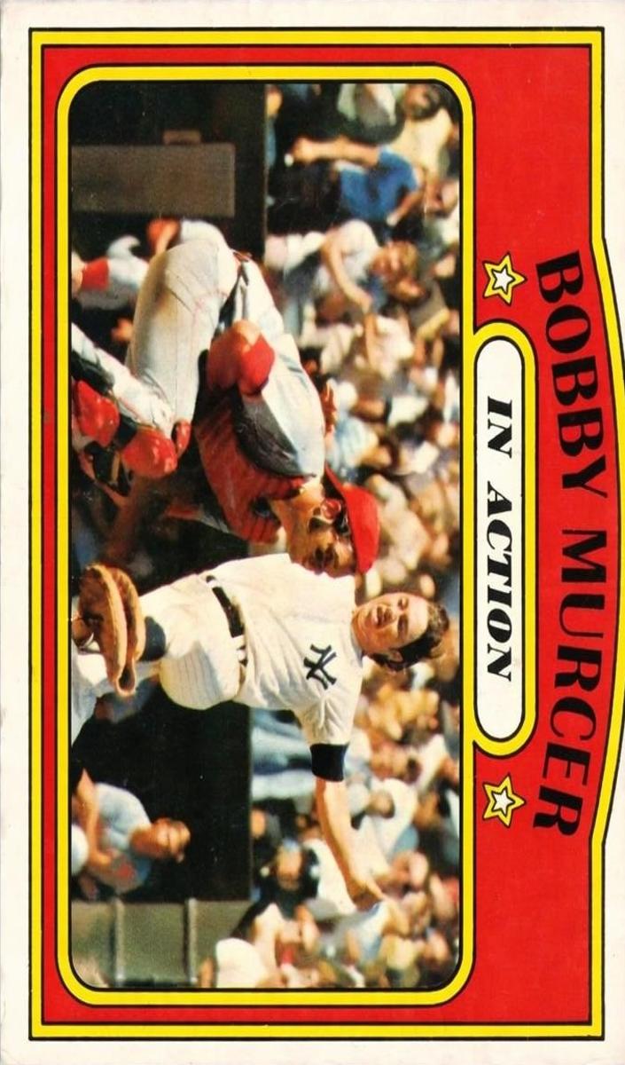 1972 Topps Baseball In Action Bobby Murcer #700