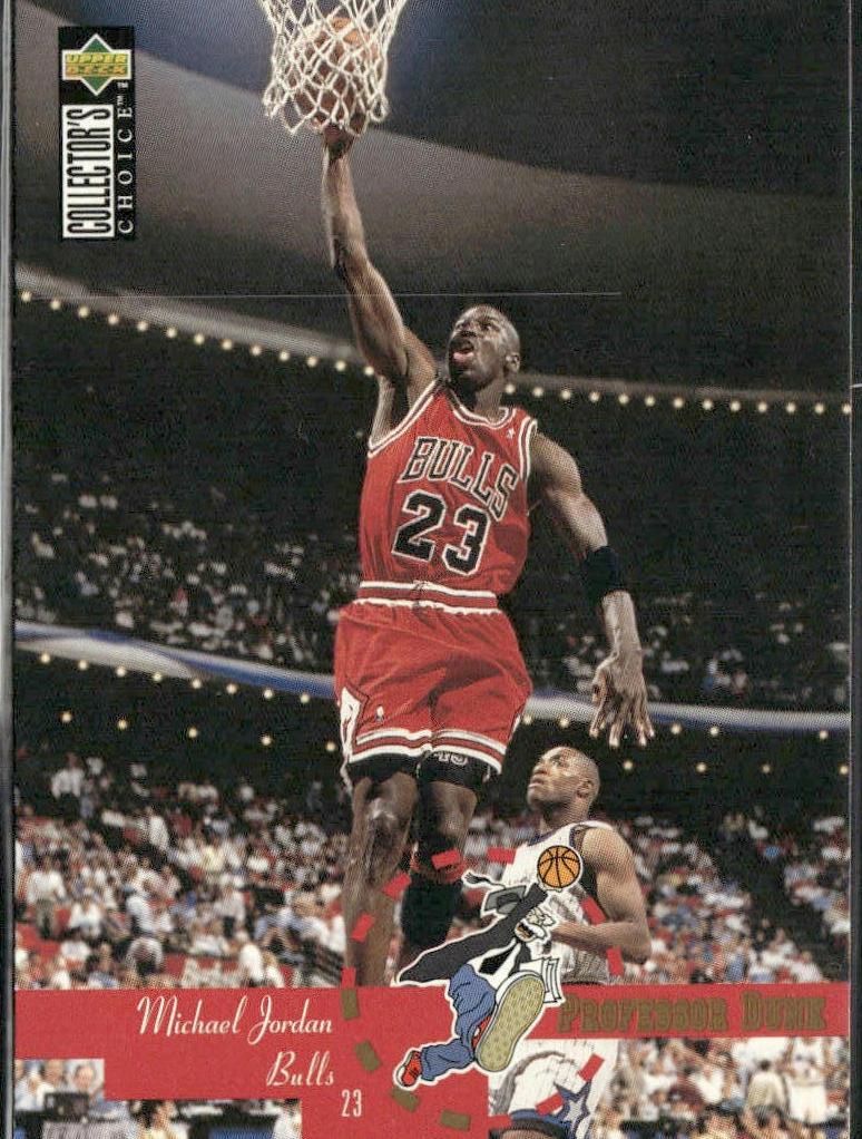 1995 Upper Deck Collector's Choice Basketball Michael Jordan #195 PSA 9