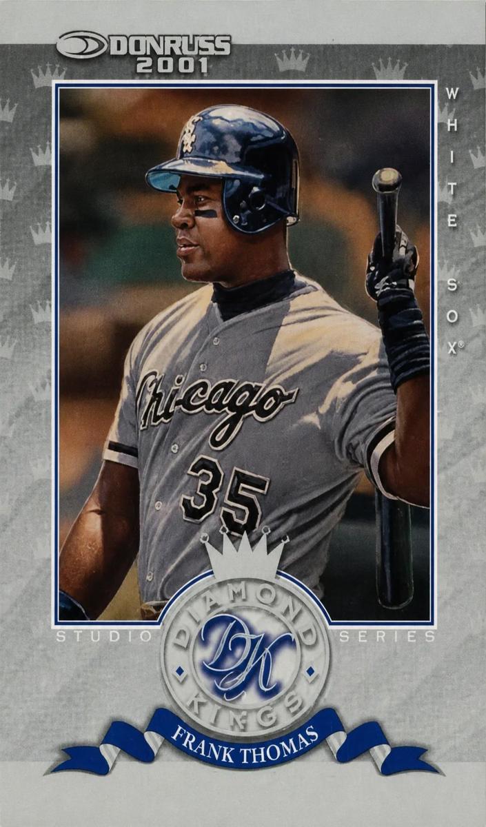 2001 Donruss Baseball Studio Series Frank Thomas #DK-15