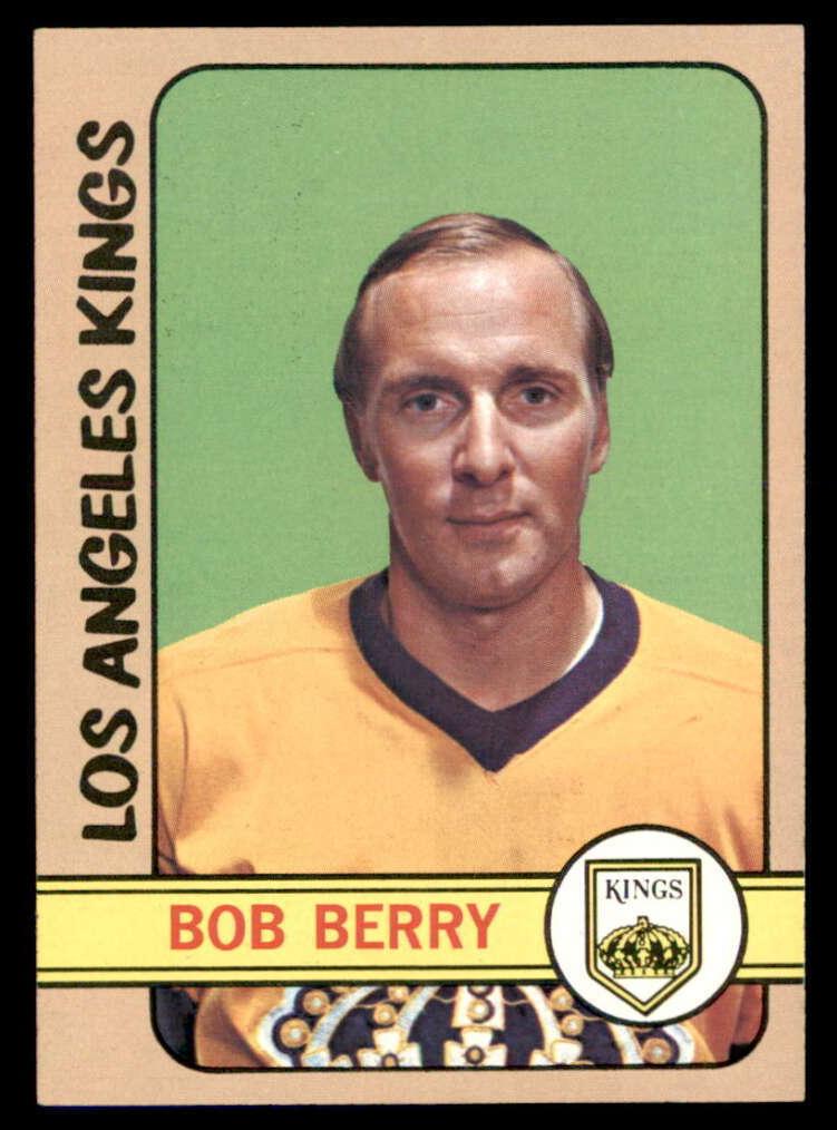 1972 Topps Hockey Bob Berry #21 PSA 9