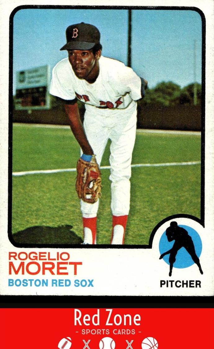 1973 Topps Baseball Rogelio Moret #291 PSA 8.5