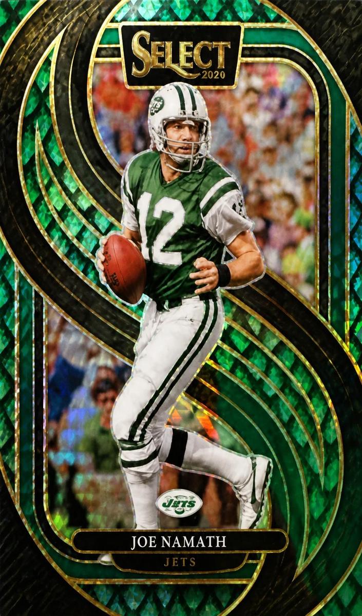 2024 Panini Select Football Dragon Scale Joe Namath #170 PSA 9
