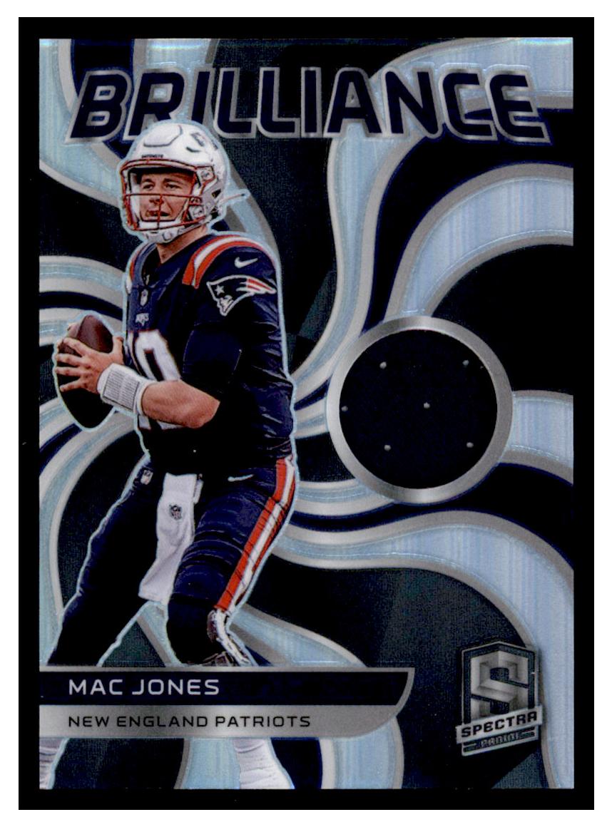 2022 Panini Spectra Football Mac Jones #BRL-MJO