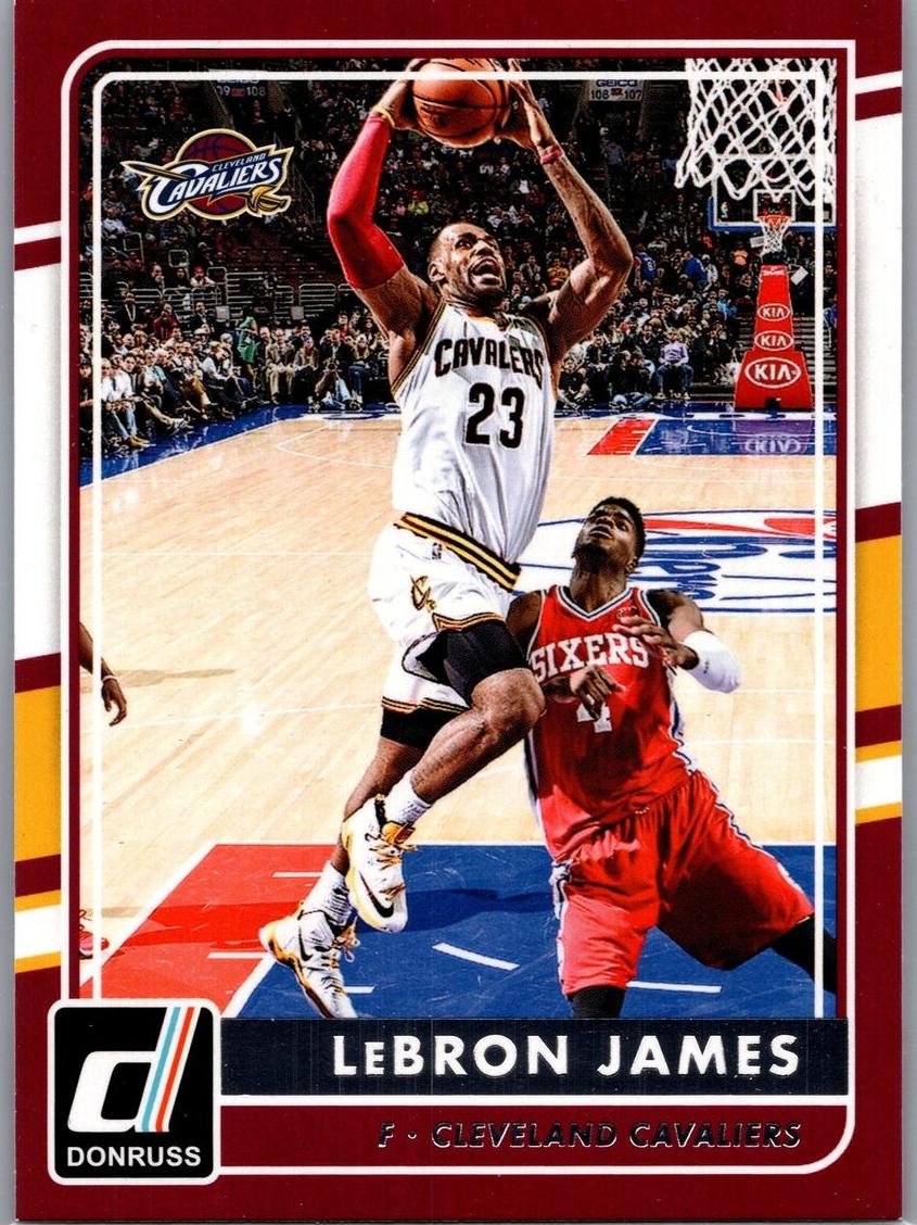 2015 Panini Donruss Basketball LeBron James #144