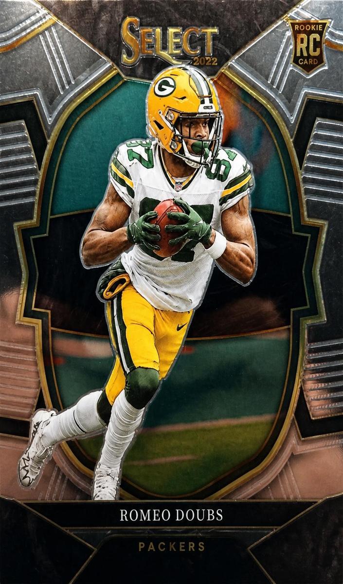 2022 Panini Select Football Romeo Doubs #54 PSA 10