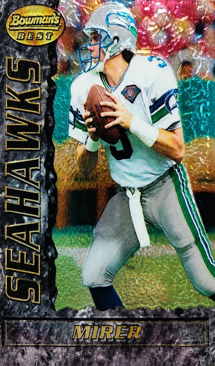 1995 Bowman's Best Football Rick Mirer #53