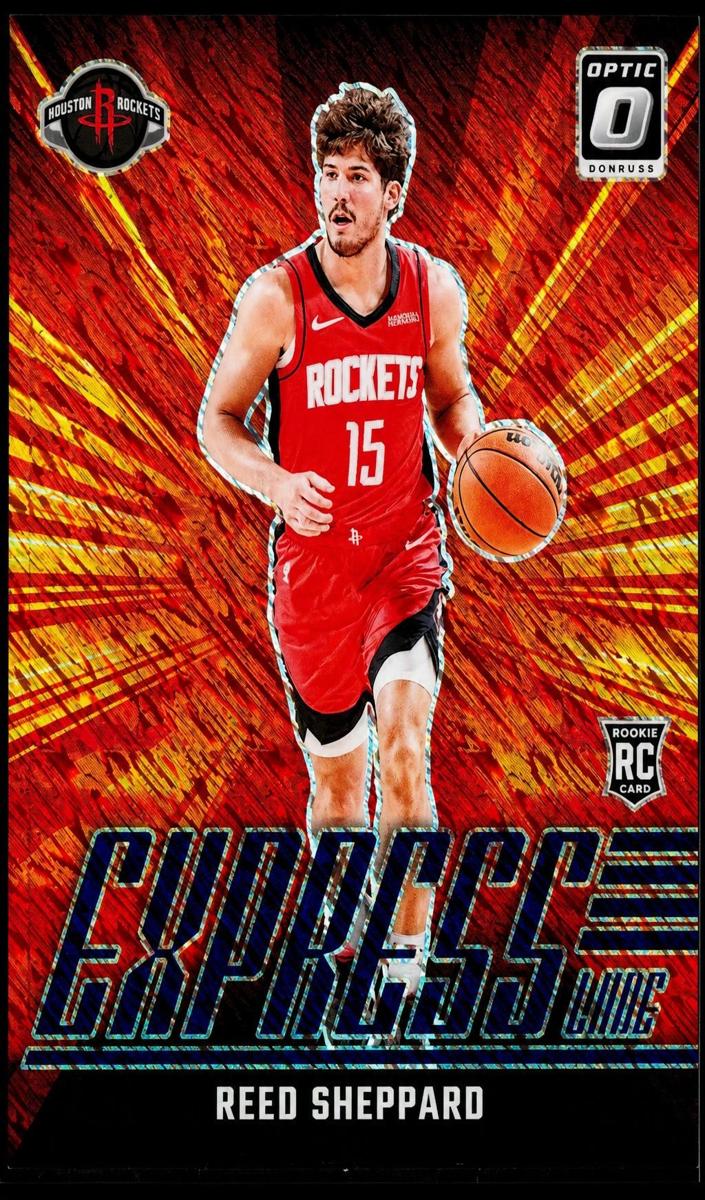2024 Donruss Optic Basketball Purple Shimmer Reed Sheppard #16