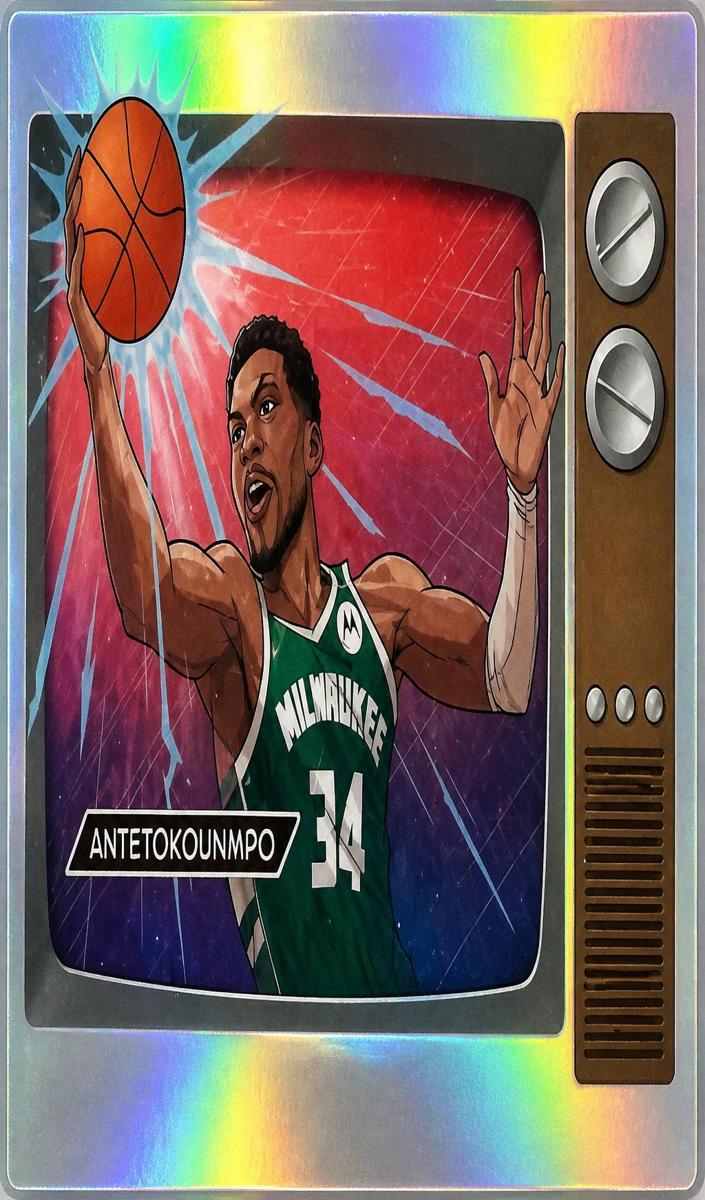 2025 Bowman Basketball Giannis Antetokounmpo #NBA-A6