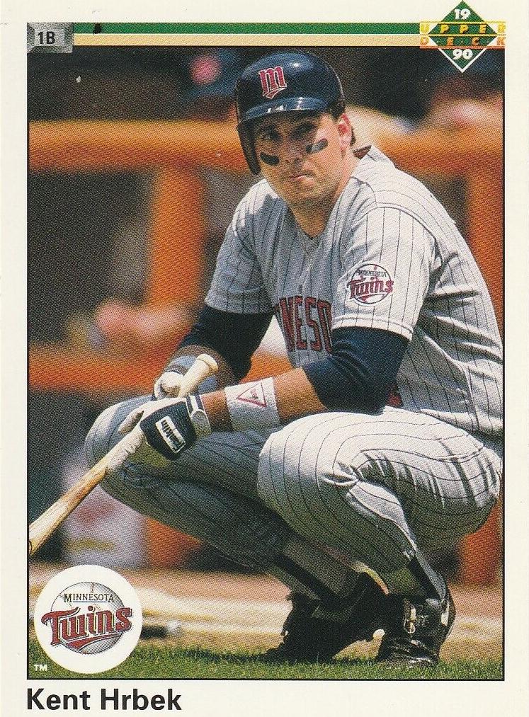 1990 Upper Deck Baseball Kent Hrbek #452 PSA 8.5