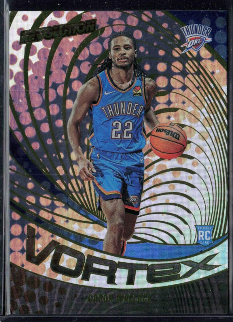 2023 Panini Revolution Basketball Cason Wallace #17 PSA 8.5