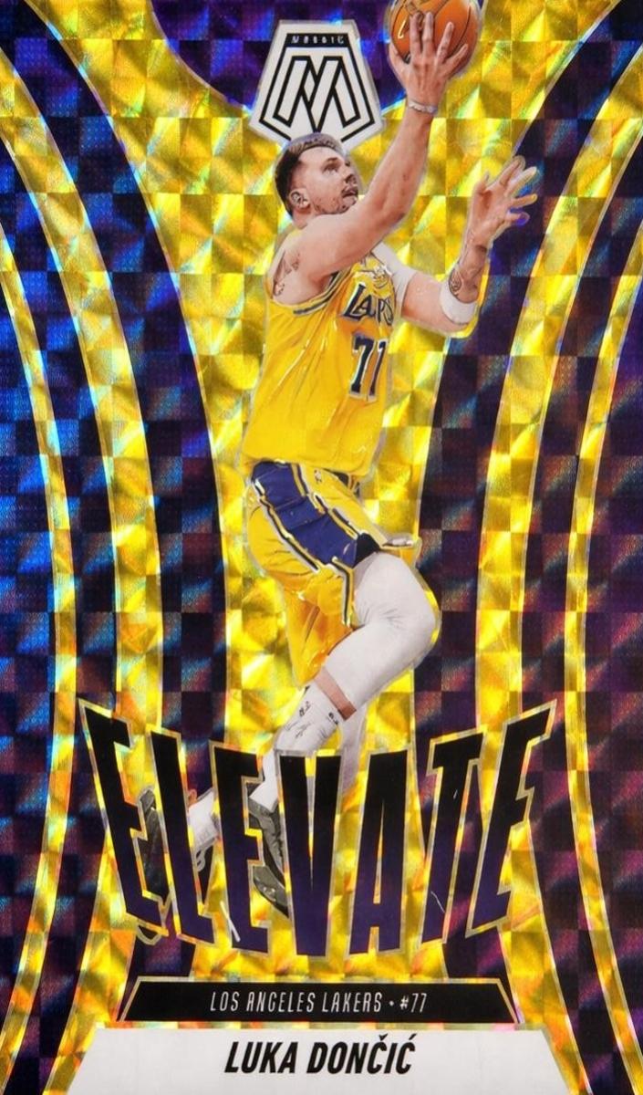 2024 Panini Mosaic Basketball Reactive Yellow Luka Doncic #16 PSA 10