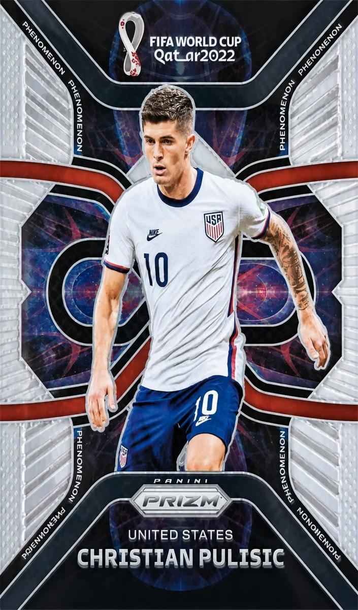 2022 Panini Prizm FIFA World Cup Qatar Soccer Christian Pulisic #27