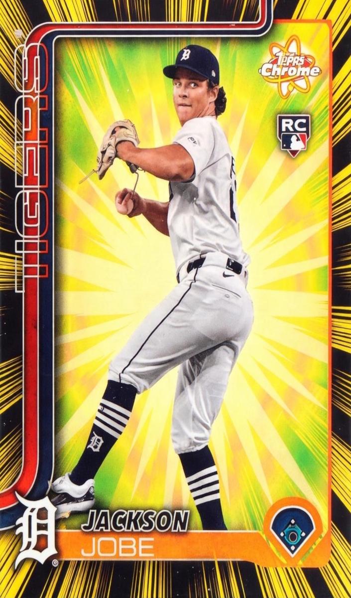 2025 Topps Chrome Baseball Jackson Jobe #RR-11 PSA 9
