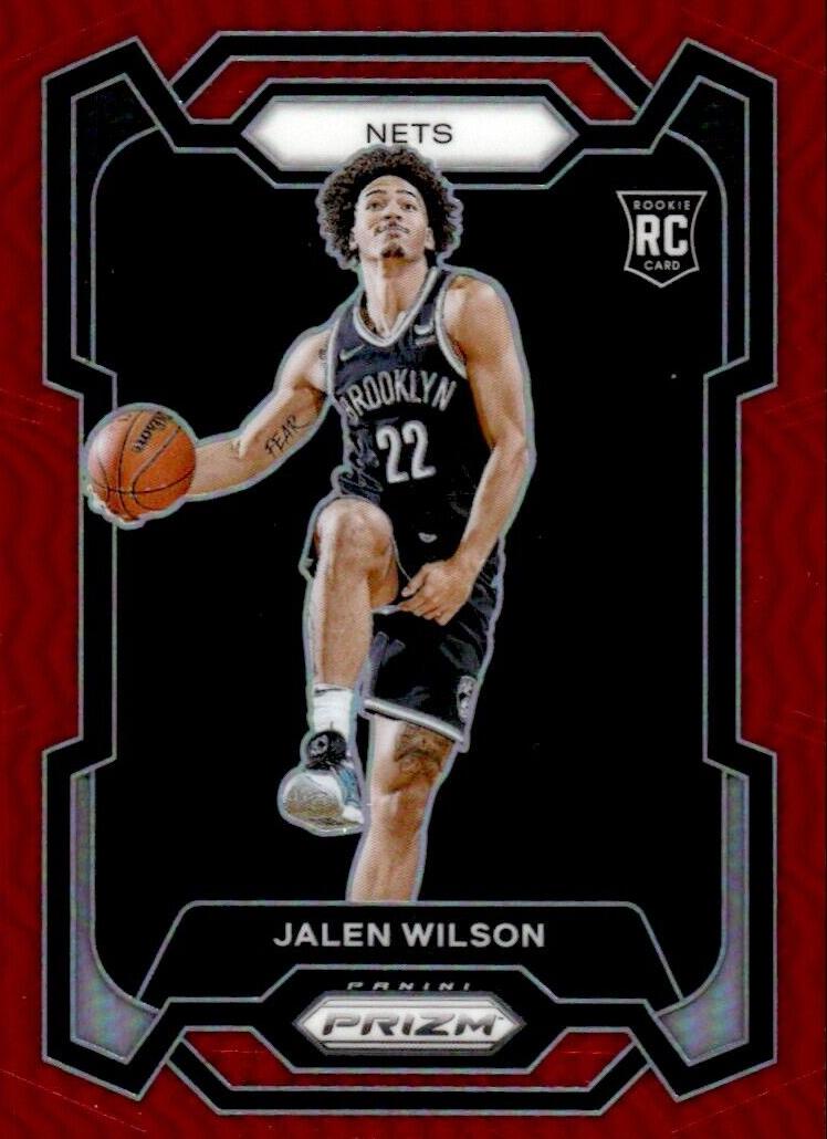 2023 Panini Prizm Basketball Red Jalen Wilson #128
