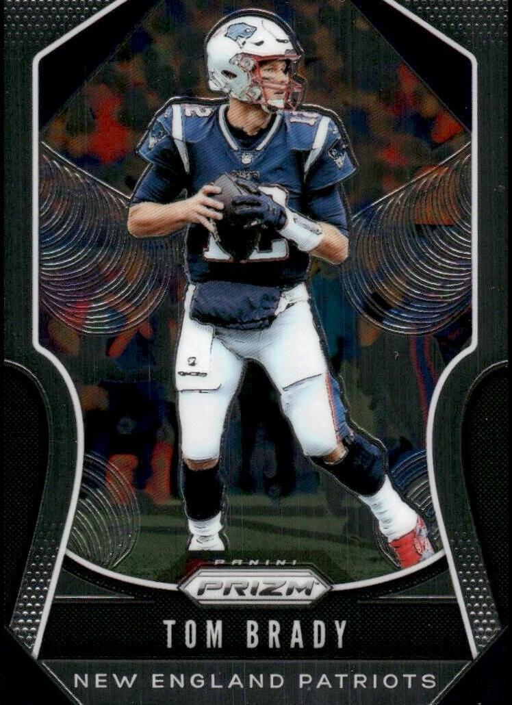 2019 Panini Prizm Football Tom Brady #18 PSA 10