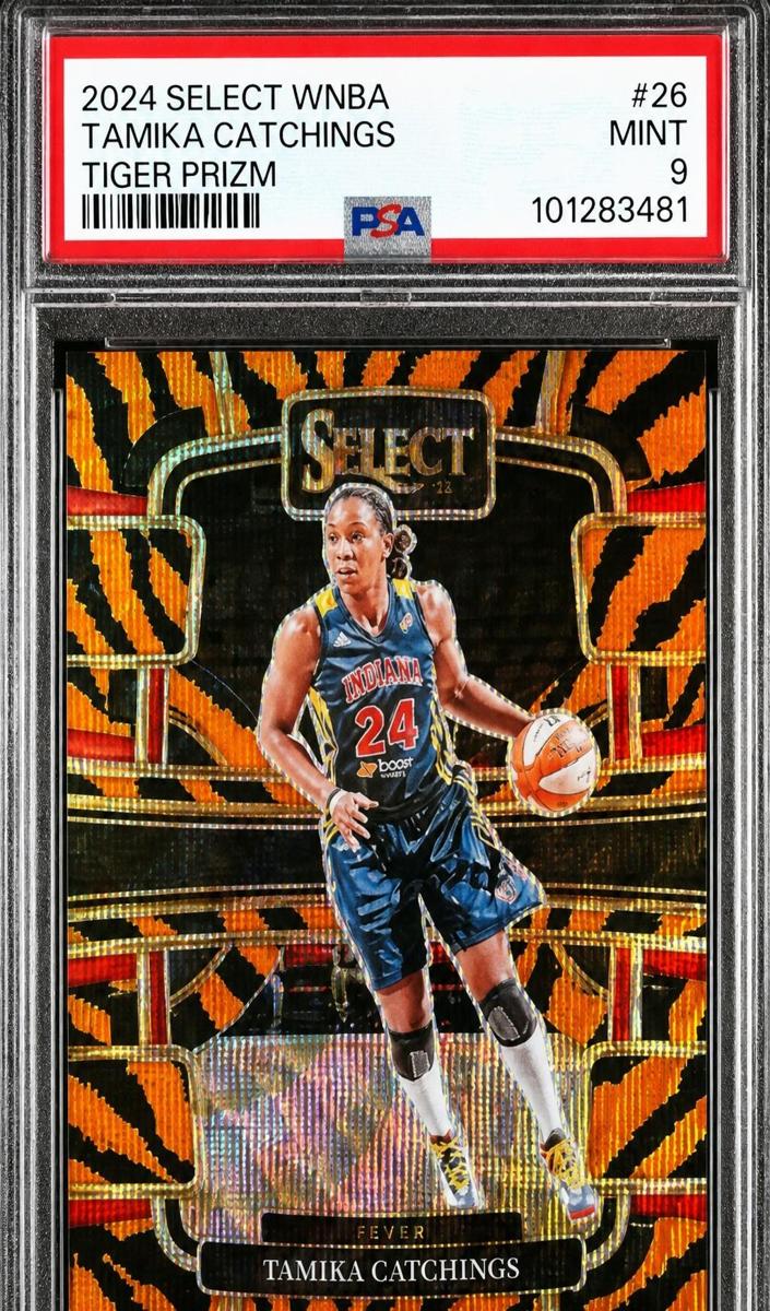 2024 Panini Select WNBA Basketball Tiger Tamika Catchings #26