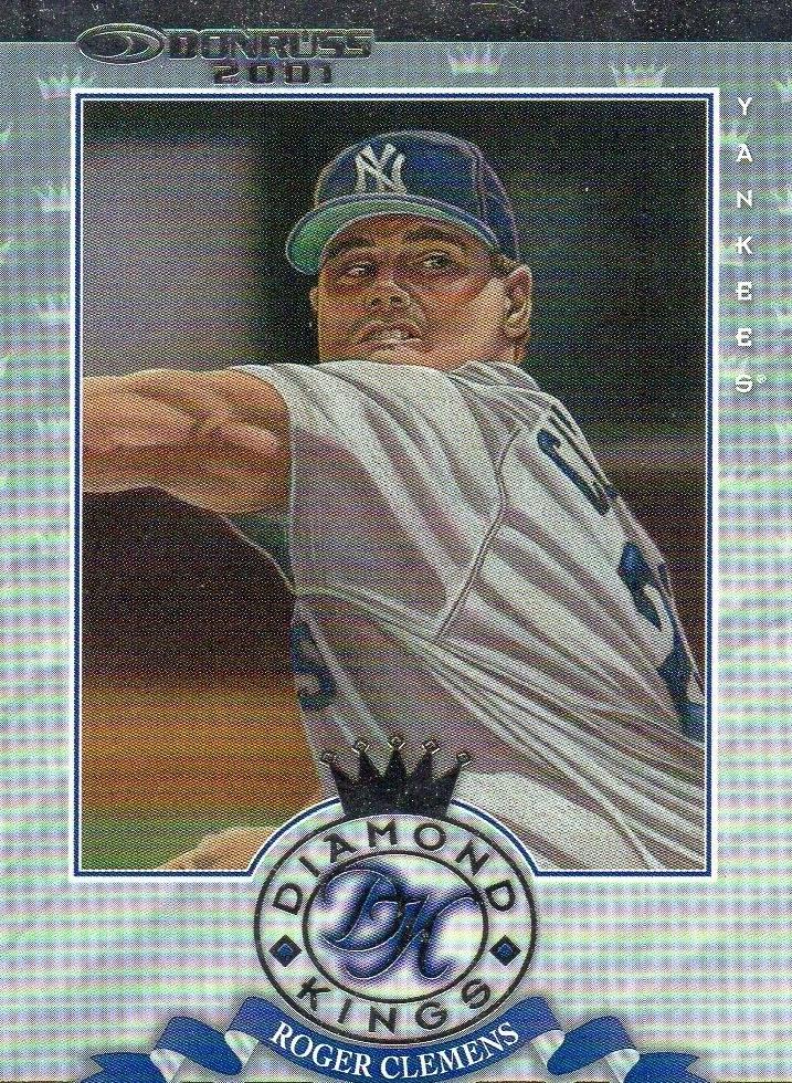 2001 Donruss Baseball Roger Clemens #DK-8