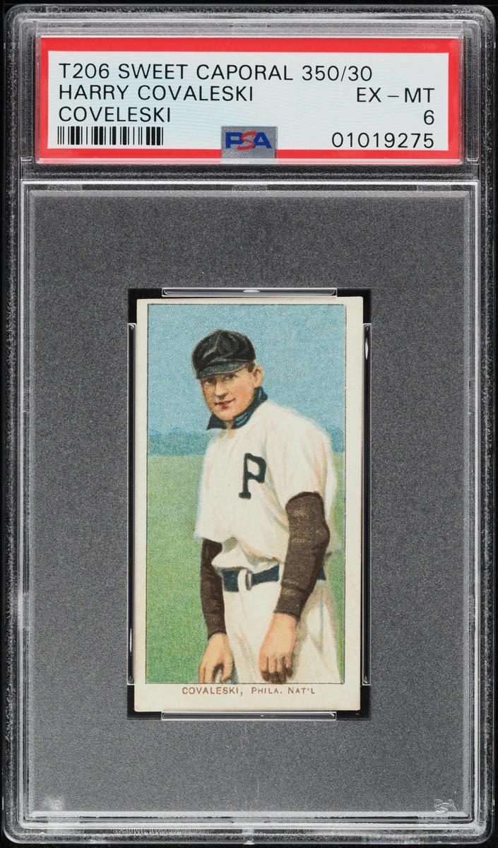 1909-11 T206 Baseball Harry Coveleski #NNO PSA 6